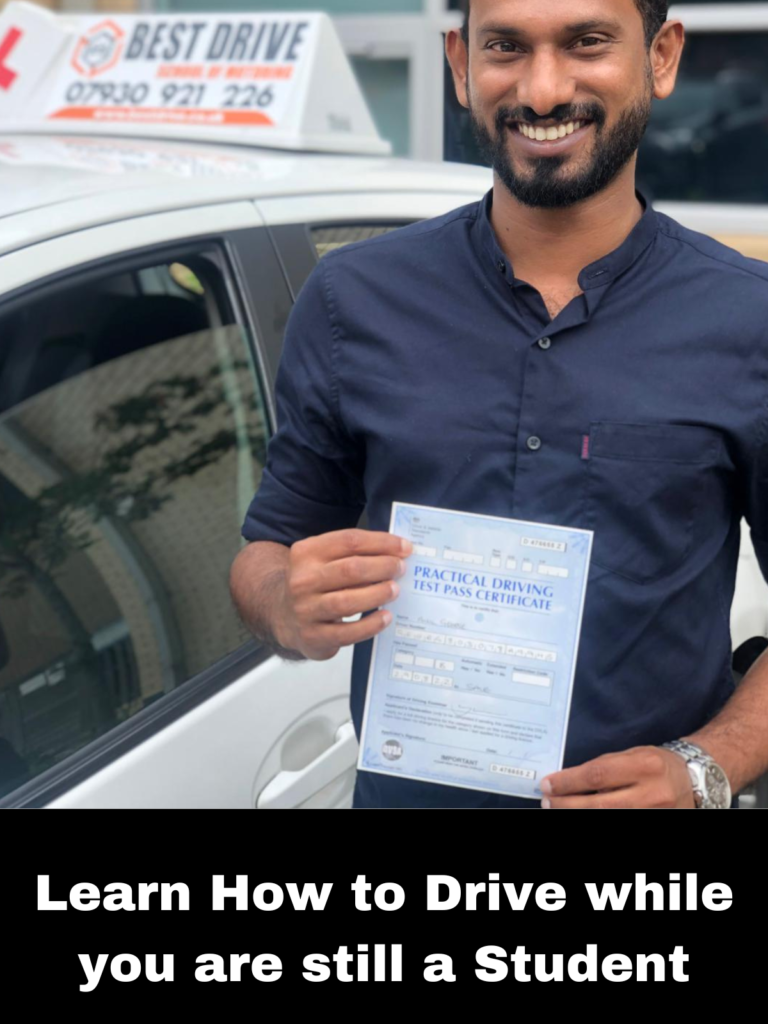 Learn How to Drive while you are still a Student