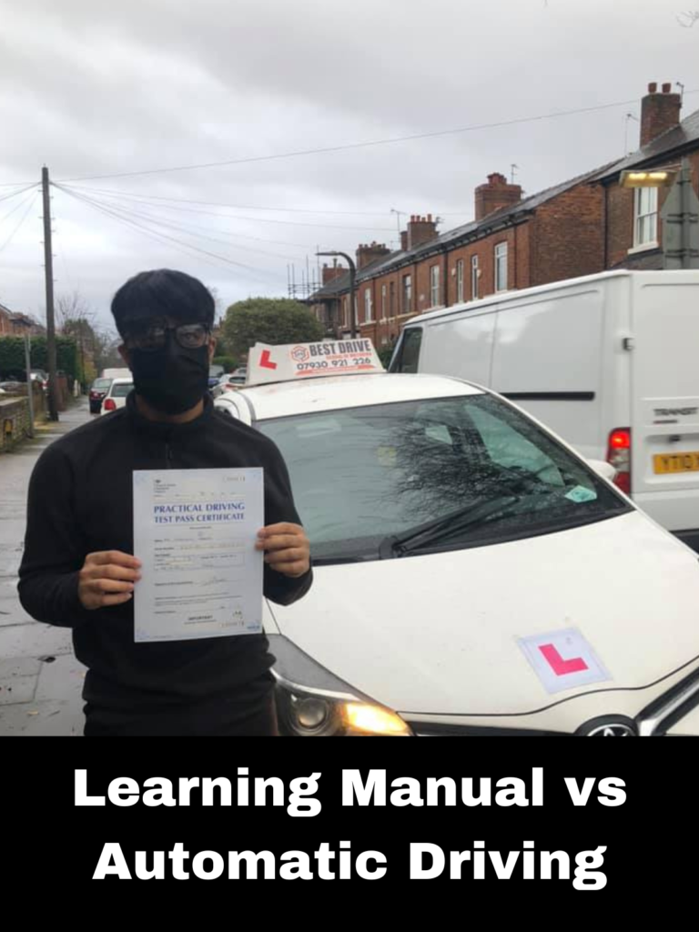 Learning Manual vs Automatic Driving