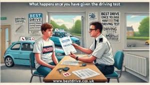 What Happens Once you have Given the Driving Test