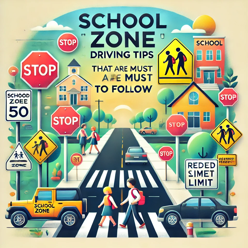 School zone driving tips