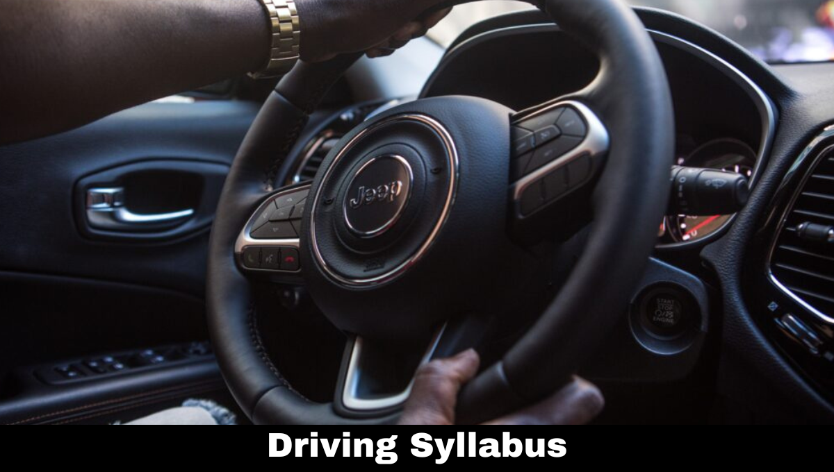 Driving Syllabus