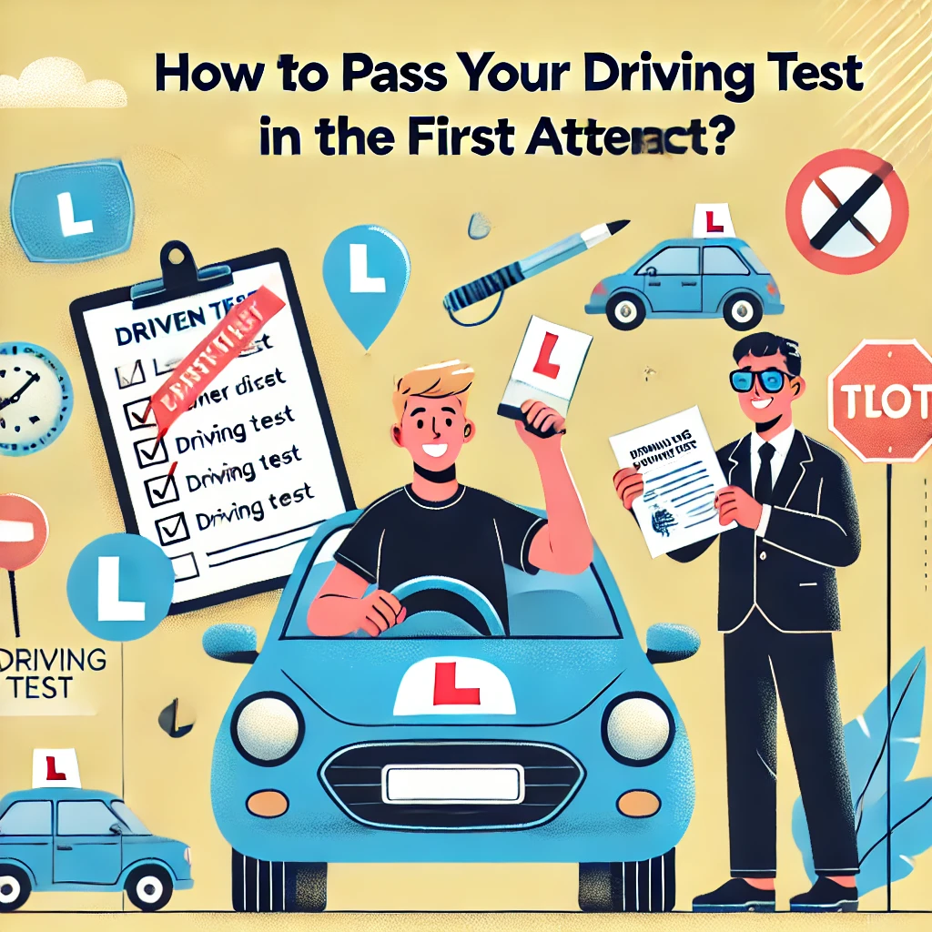 How To Pass Your Driving Test In The First Attempt?