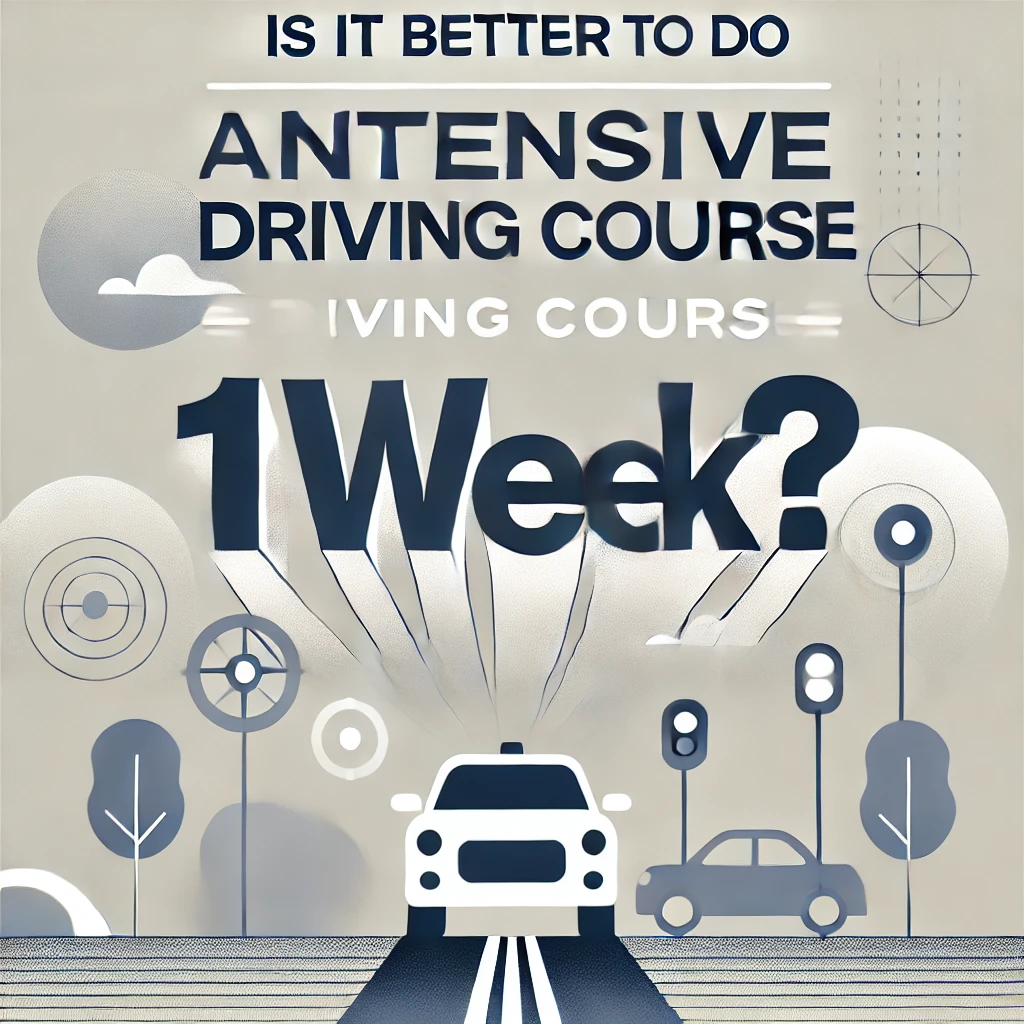 intensive driving course