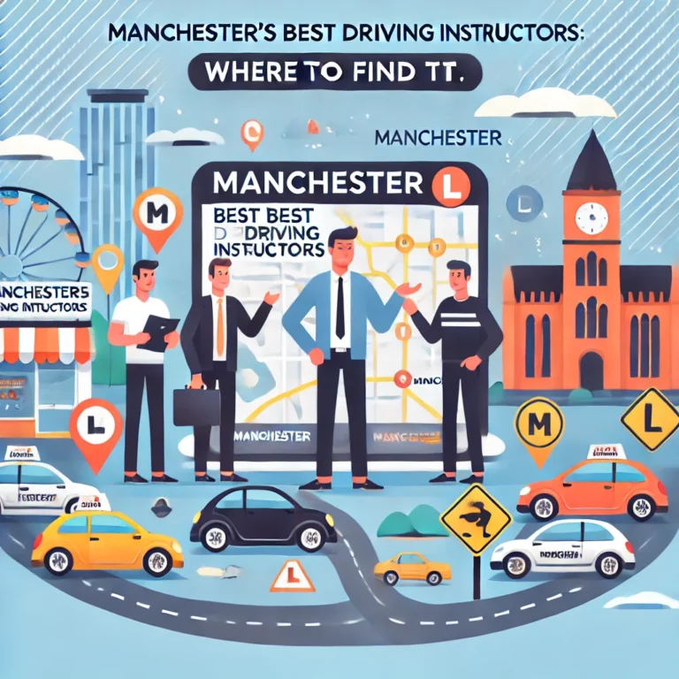 Manchester’s Best Driving Instructors:  Where to Find Them