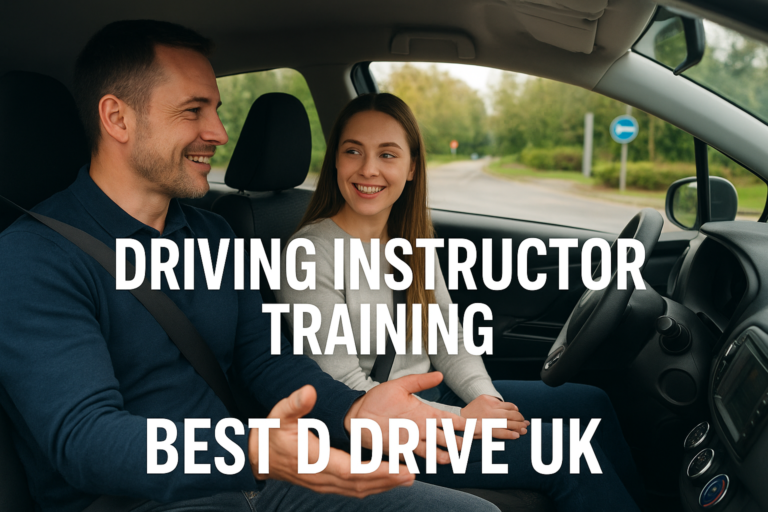 Driving Instructor Training: Your Path to a Rewarding Career