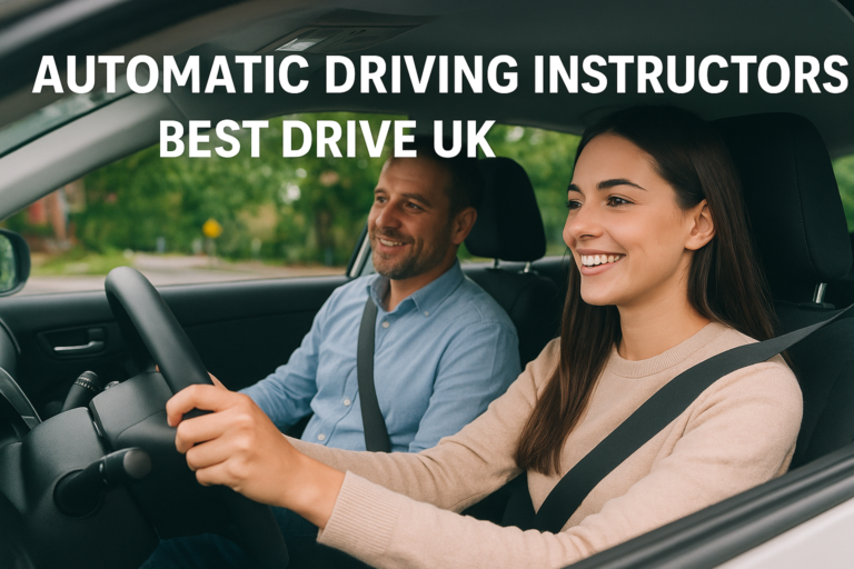 Automatic Driving Instructors: A Smarter Way to Learn