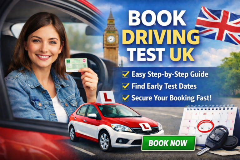 Book Driving Test UK – Your Easy Step-by-Step Guide