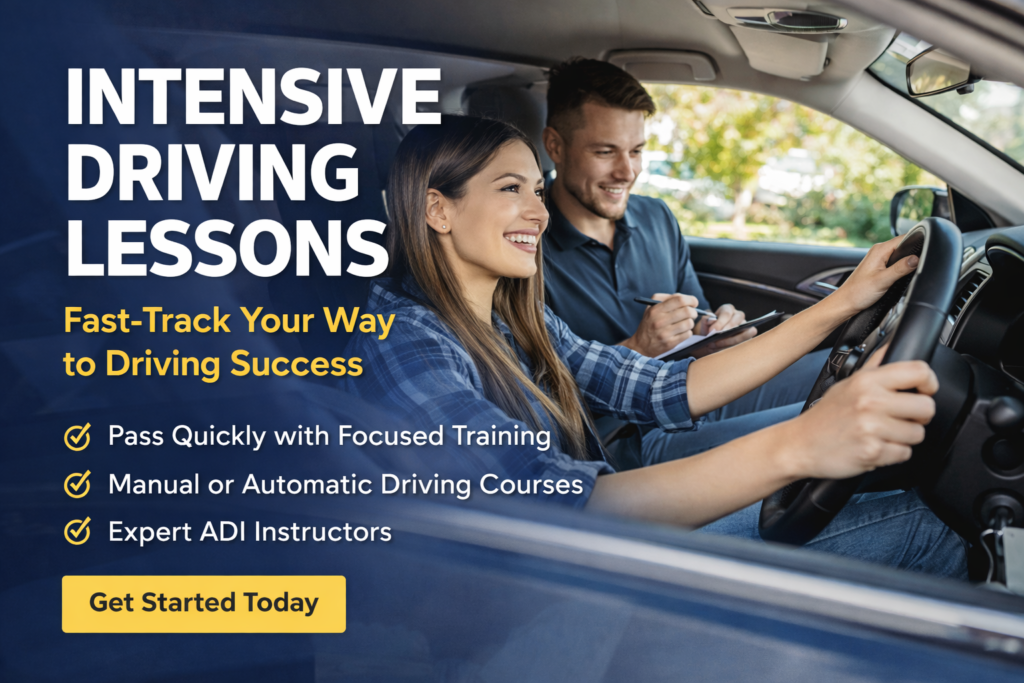 intensive driving lessons
