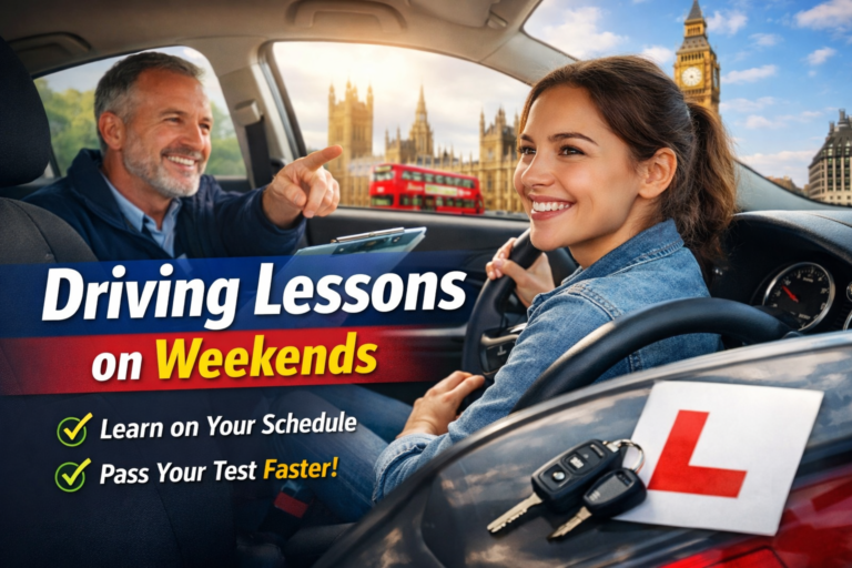 Driving Lessons on Weekends: A Flexible Way to Learn