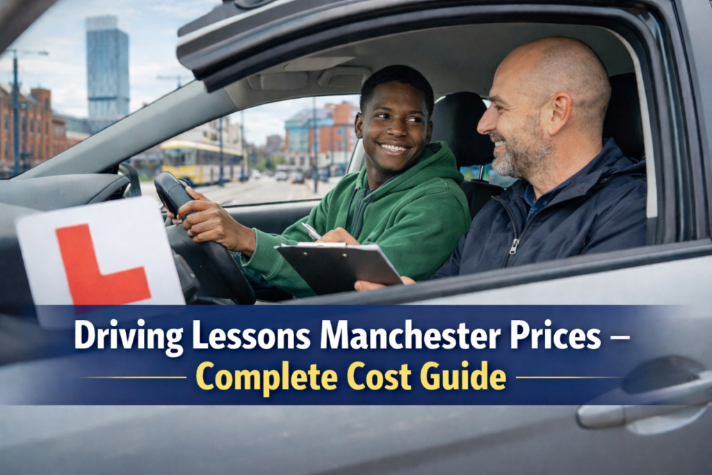 Driving lessons Manchester prices