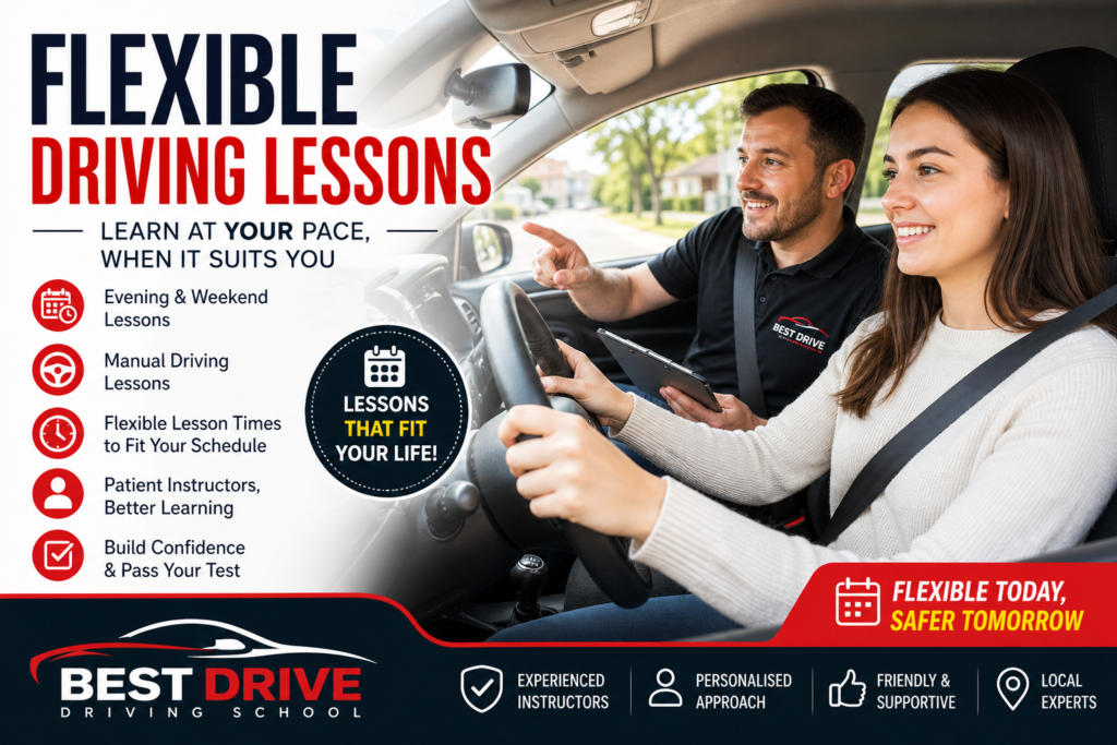 Flexible driving lessons