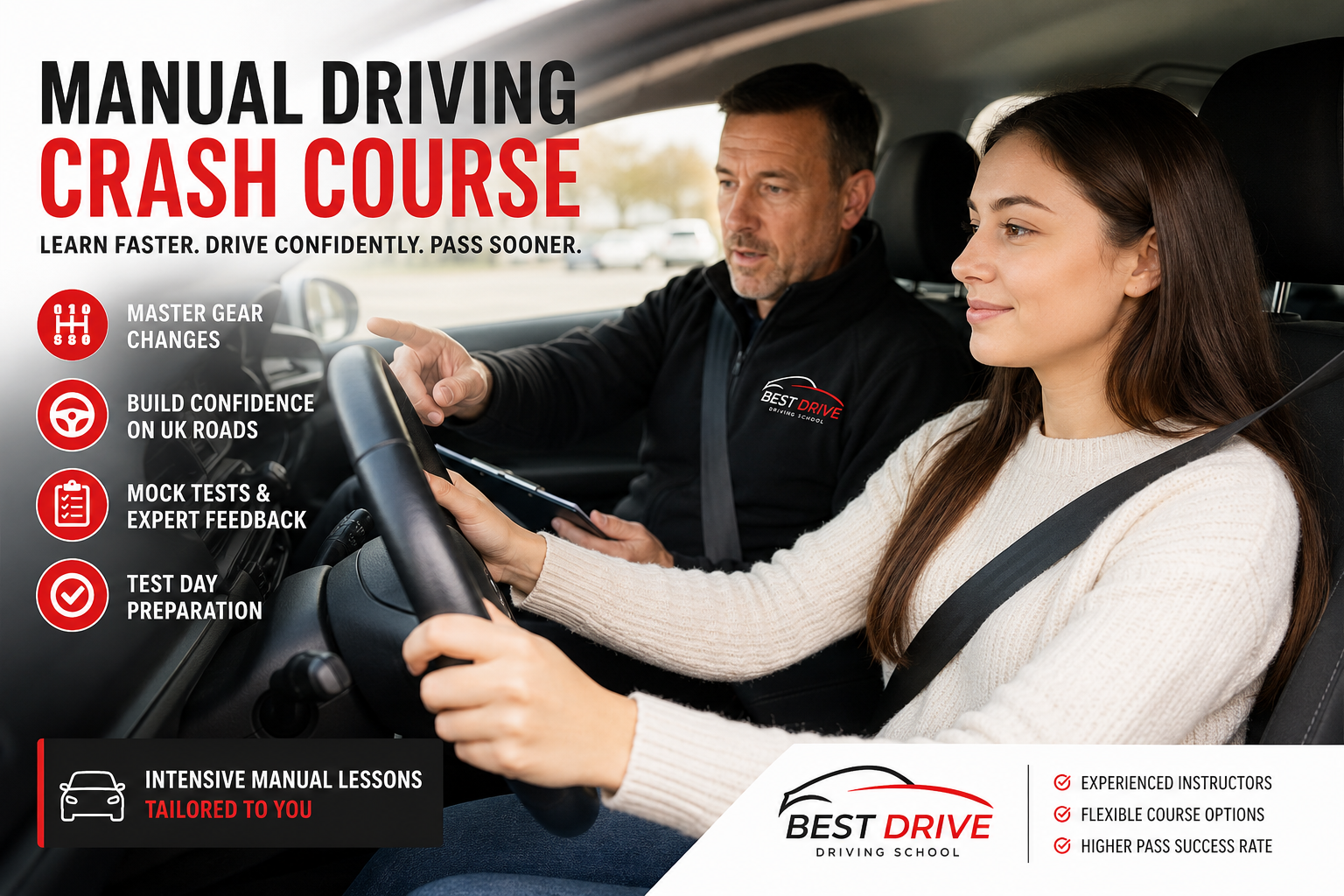 Manual Driving Crash Course