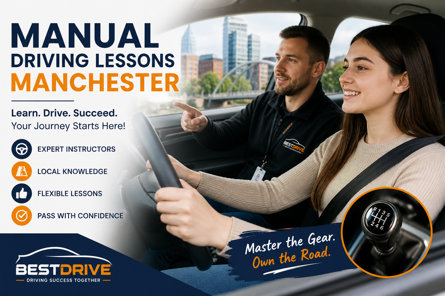 Manual Driving Lessons Manchester
