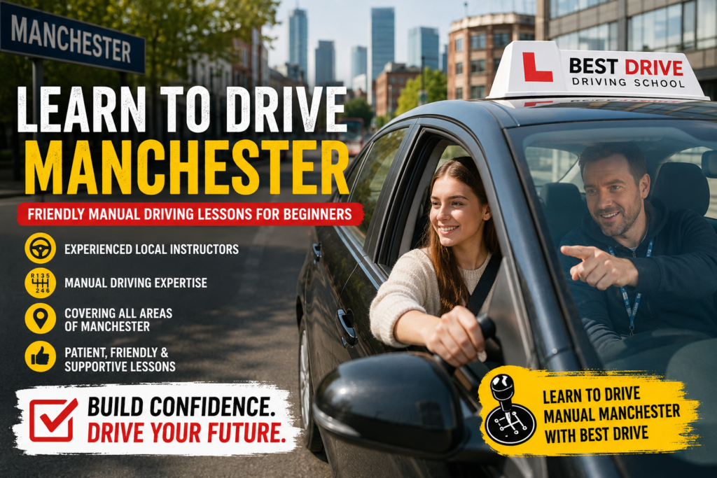 learn to drive Manchester