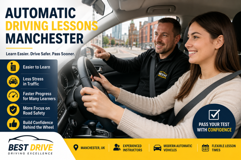 Automatic Driving Lessons Manchester