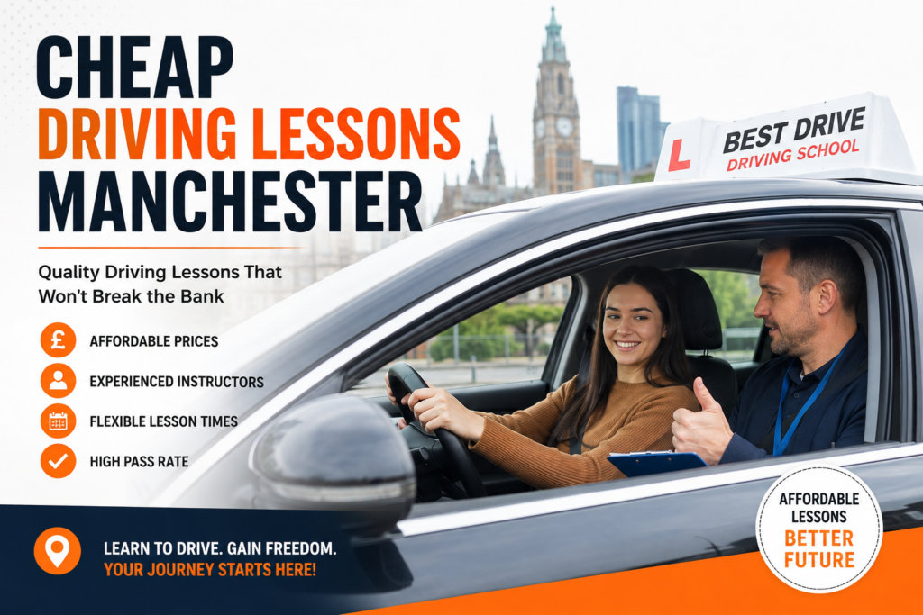 Cheap Driving Lessons Manchester