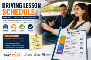 Driving Lesson Schedule