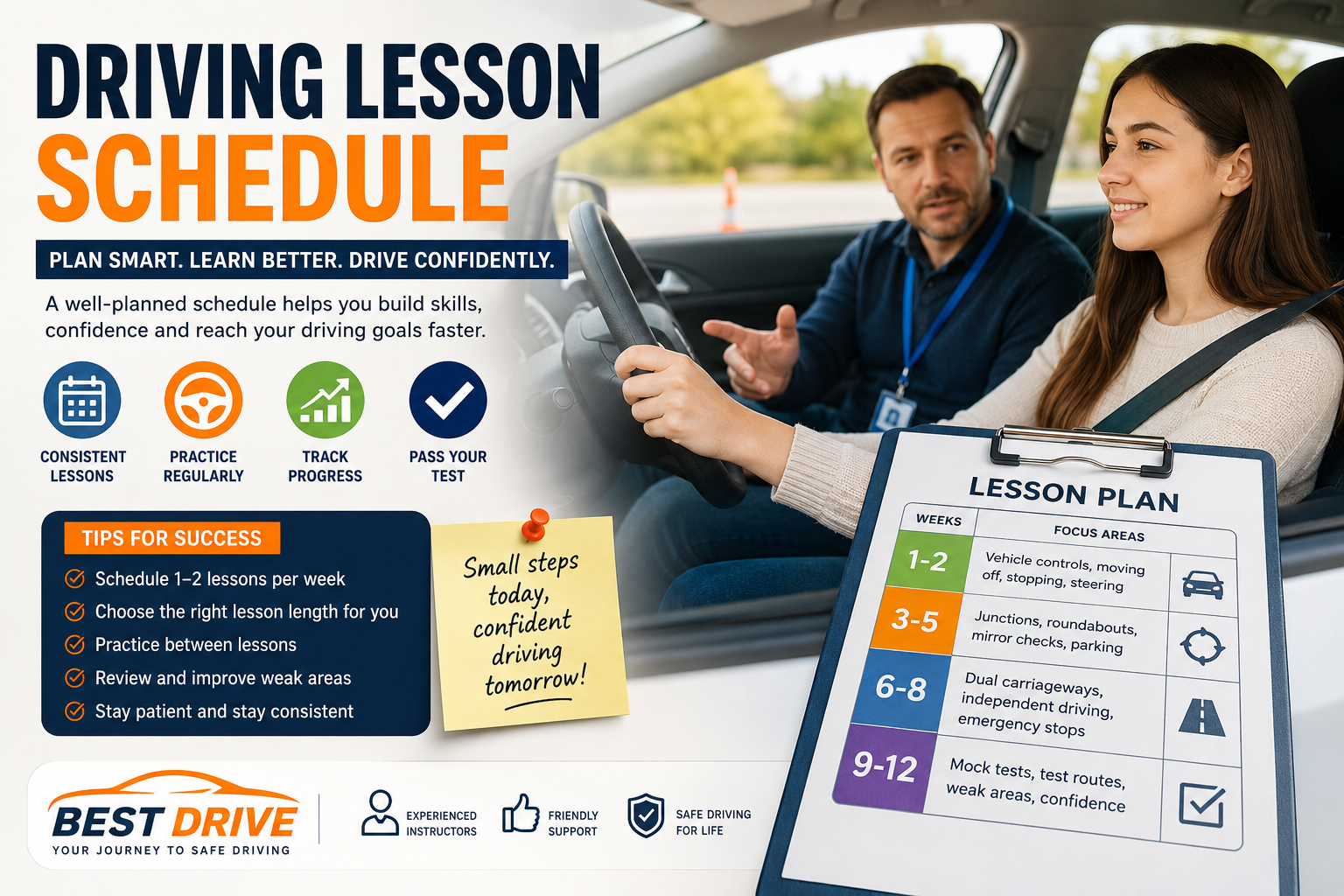 Driving Lesson Schedule