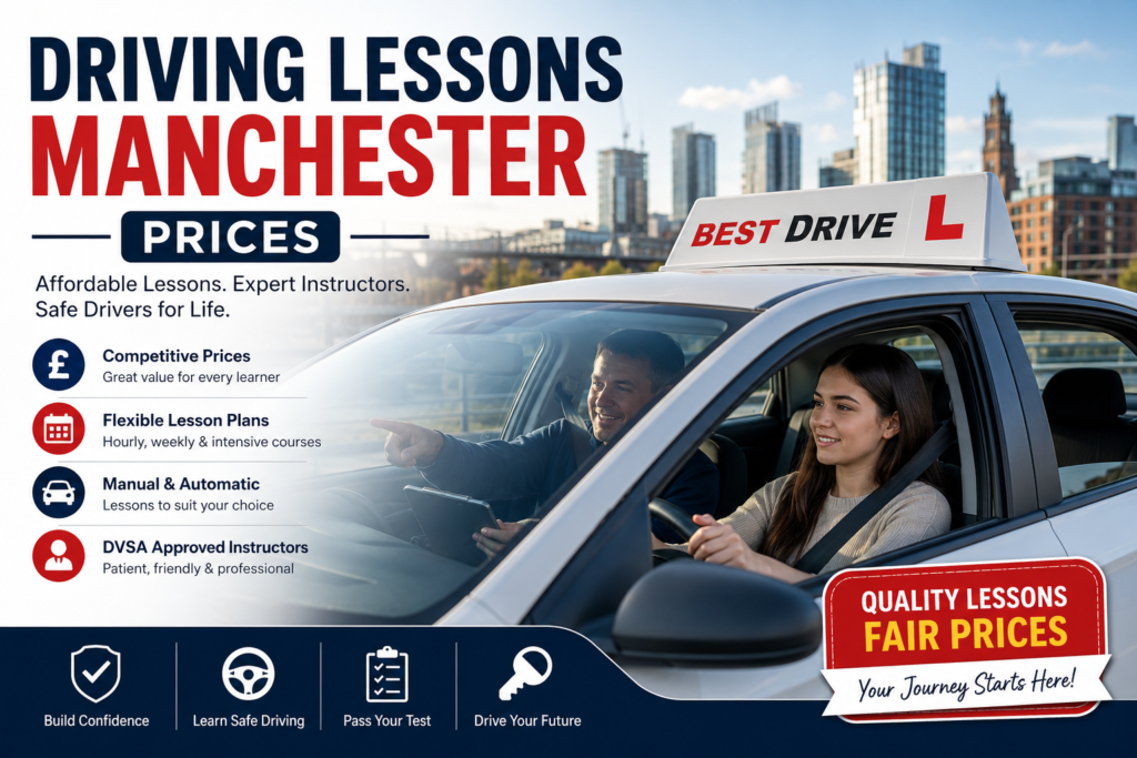 Driving Lessons Manchester Prices