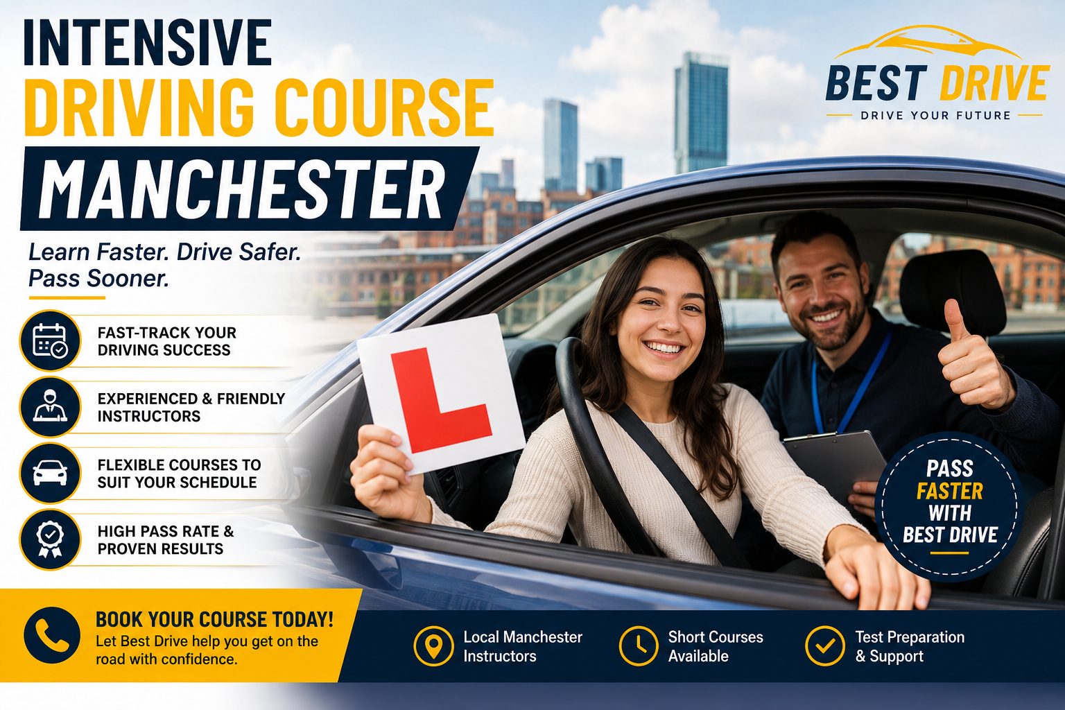 Intensive Driving Course Manchester