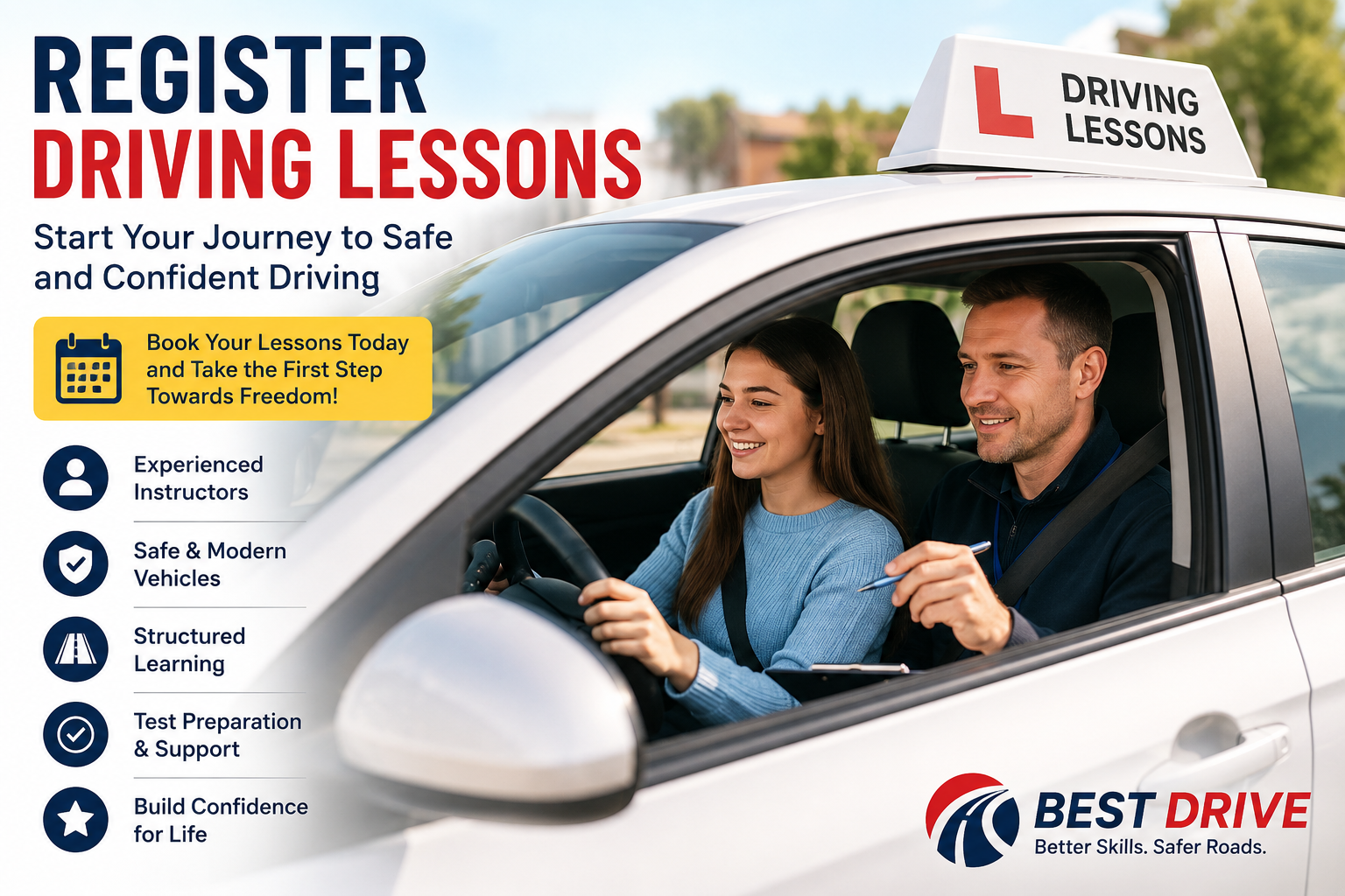 Register Driving Lessons