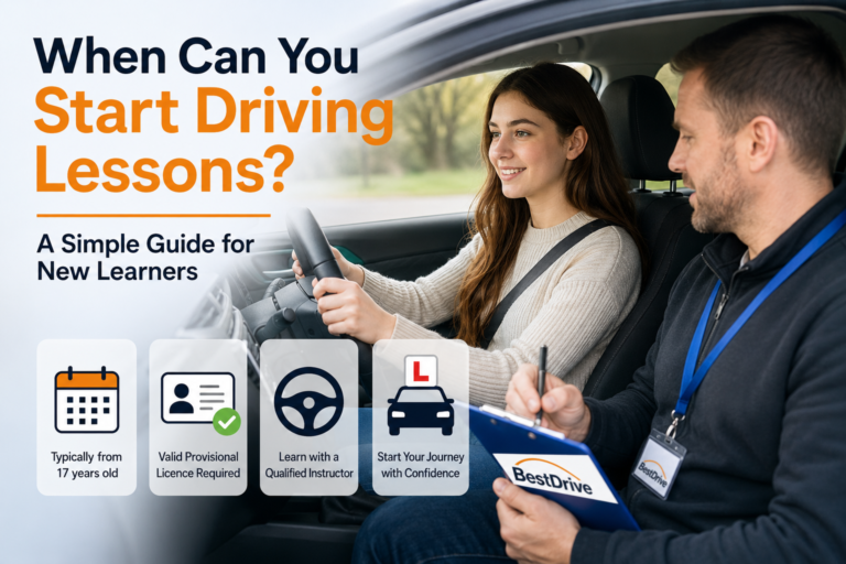 When Can You Start Driving Lessons? A Simple Guide for New Learners