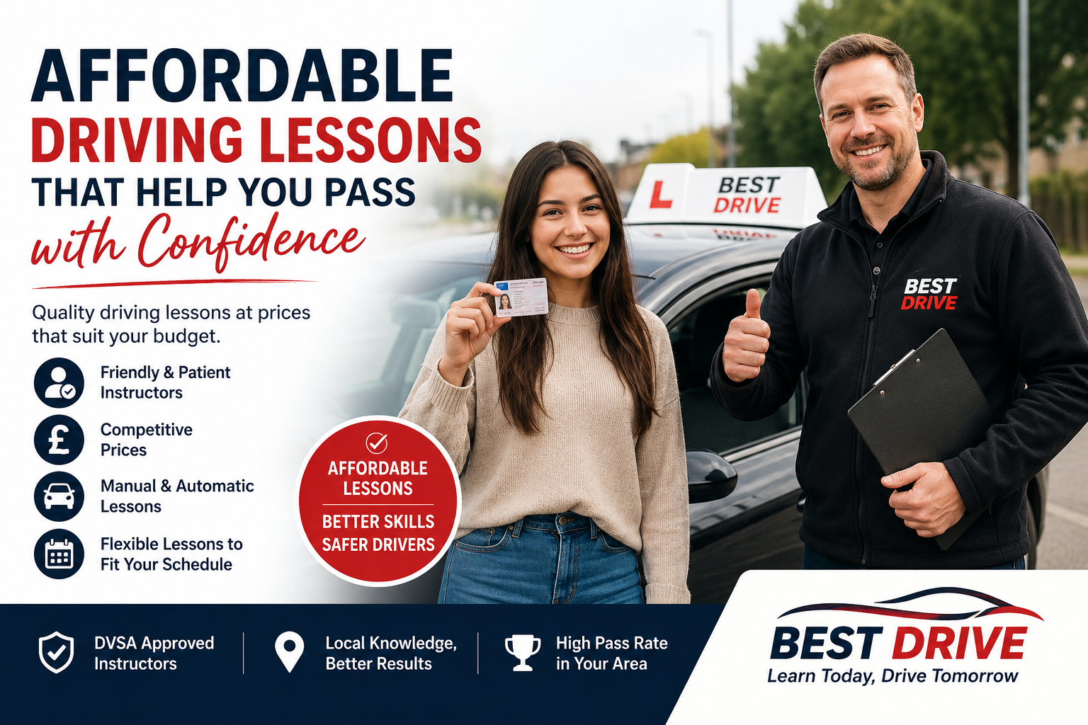 Affordable Driving Lessons