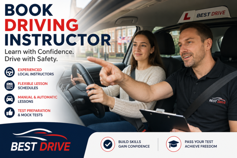 Book Driving Instructor: The Easy Way to Start Learning with Confidence